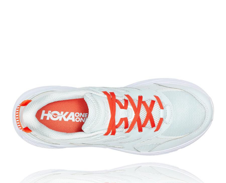 Zapatillas Running Hoka One One Mujer - Clifton L - Azules/Rojas - VWP076398